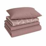 Βρεφικά Σεντόνια Κούνιας ΣΕΤ Alpis Dusty Rose