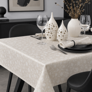 Διαχρονικό τραπεζομάντηλο 140x280cm από εξαιρετική ποιότητα, με διακριτικά σχέδια.