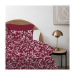 Σετ Σεντόνια 2Χ(1.75Χ2,60) + 1Χ(52Χ72) Daisy Red Wine