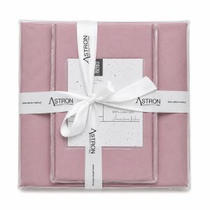Σεντόνι Υπέρδιπλο Με Λάστιχο, από 100% cotton rich ΠΕΝΝΙΕ, 144 κλωστών της Εταιρίας Astron Italy.