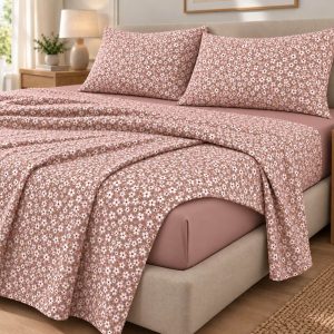 Το σετ αποτελείται από Υπέρδιπλα Σεντόνια Με Λάστιχο της Εταιρίας Astron Italy, που είναι κατασκευασμένα από εξαιρετικά υφάσματα σε ανεξίτηλα χρώματα, σιδερώνονται εύκολα και αποτελούν ιδανική επιλογή για καθημερινή χρήση.